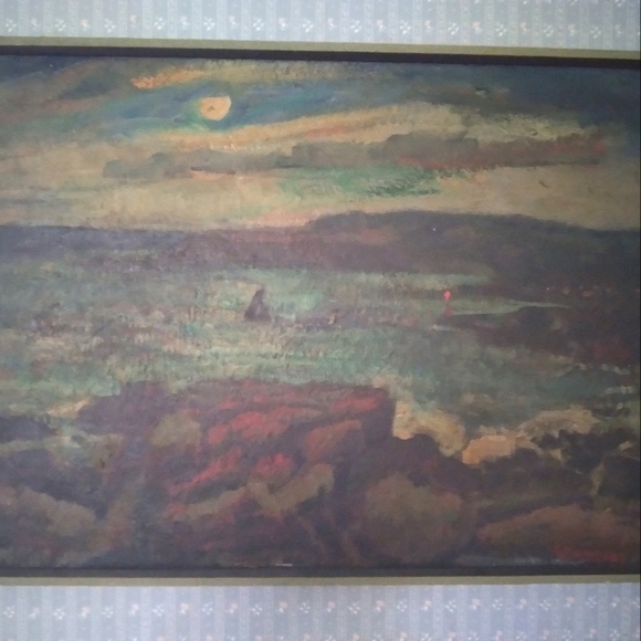 Rare Antique! Sailboat in the Bay by Gerrit Hondius - Picture 1 of 4